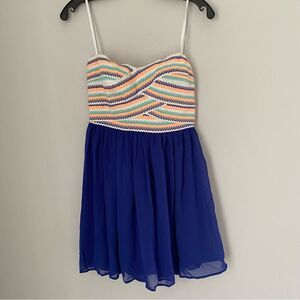 B. darlin Juniors Strapless Mini Dress size 9/10